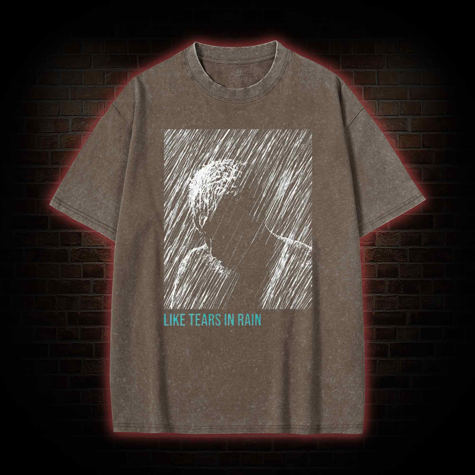Like Tears In Rain Washed T-shirt