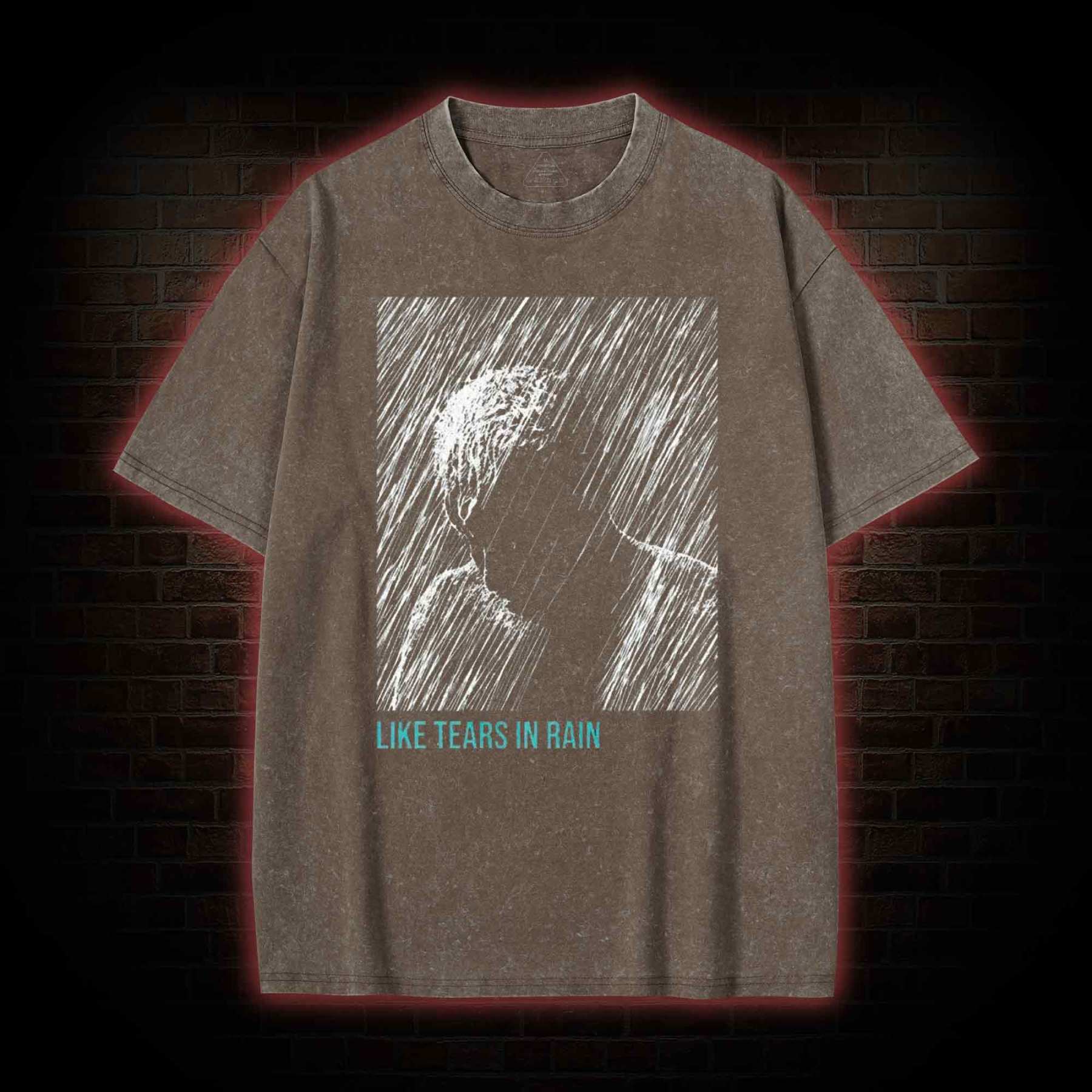 Like Tears In Rain Washed T-shirt