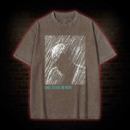 Like Tears In Rain Washed T-shirt