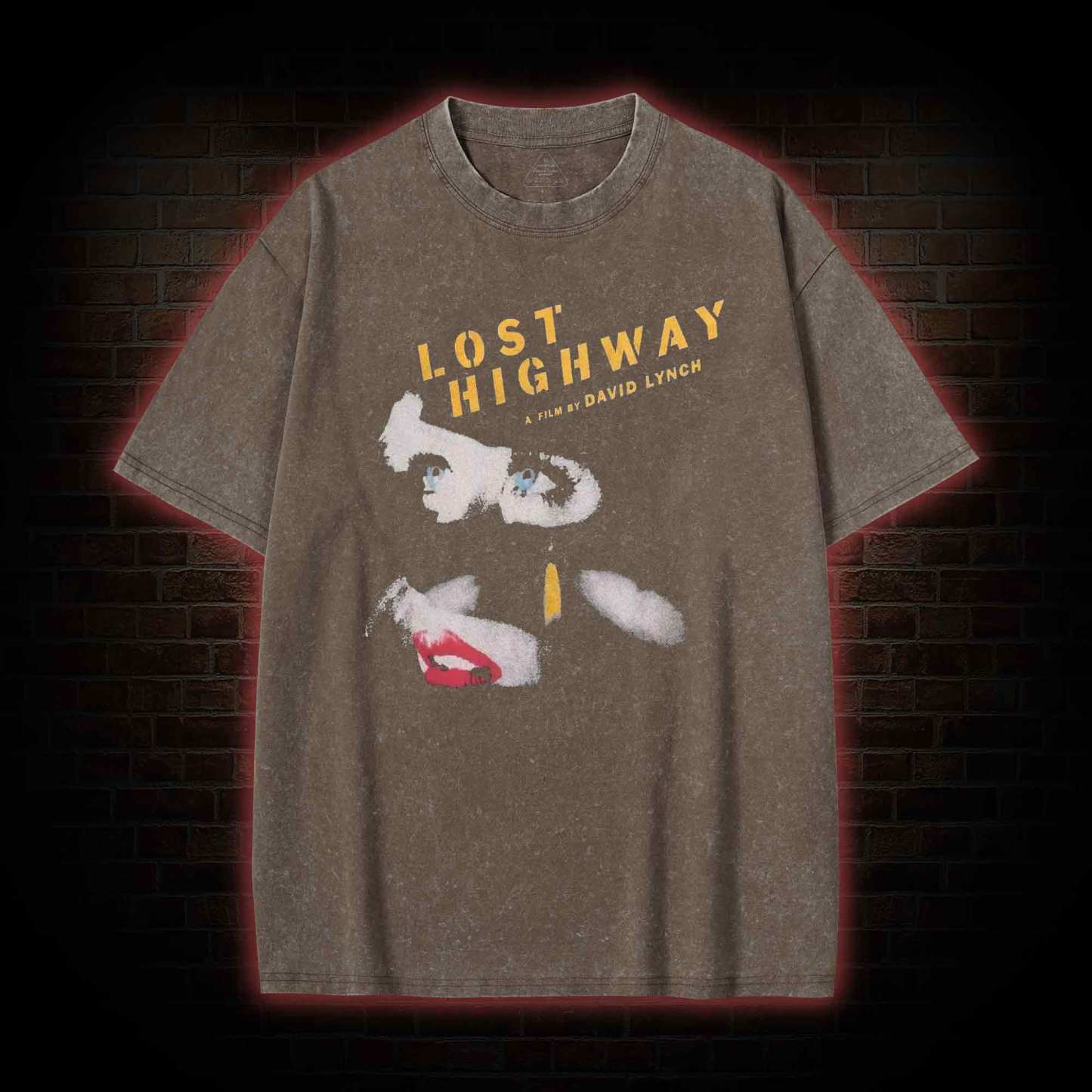 A Lost Road on the Edge of Strange... Washed T-shirt