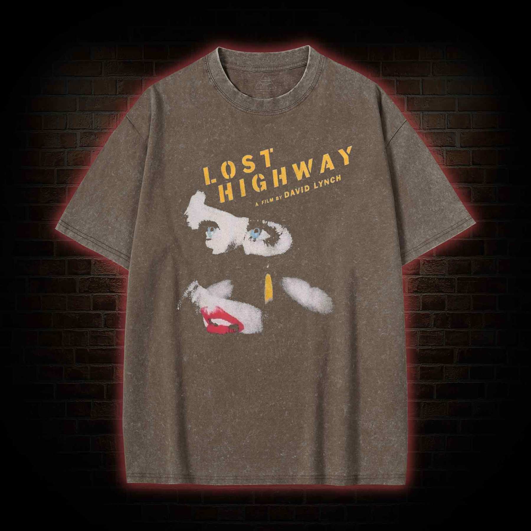 A Lost Road on the Edge of Strange... Washed T-shirt