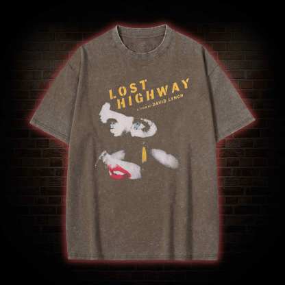 A Lost Road on the Edge of Strange... Washed T-shirt