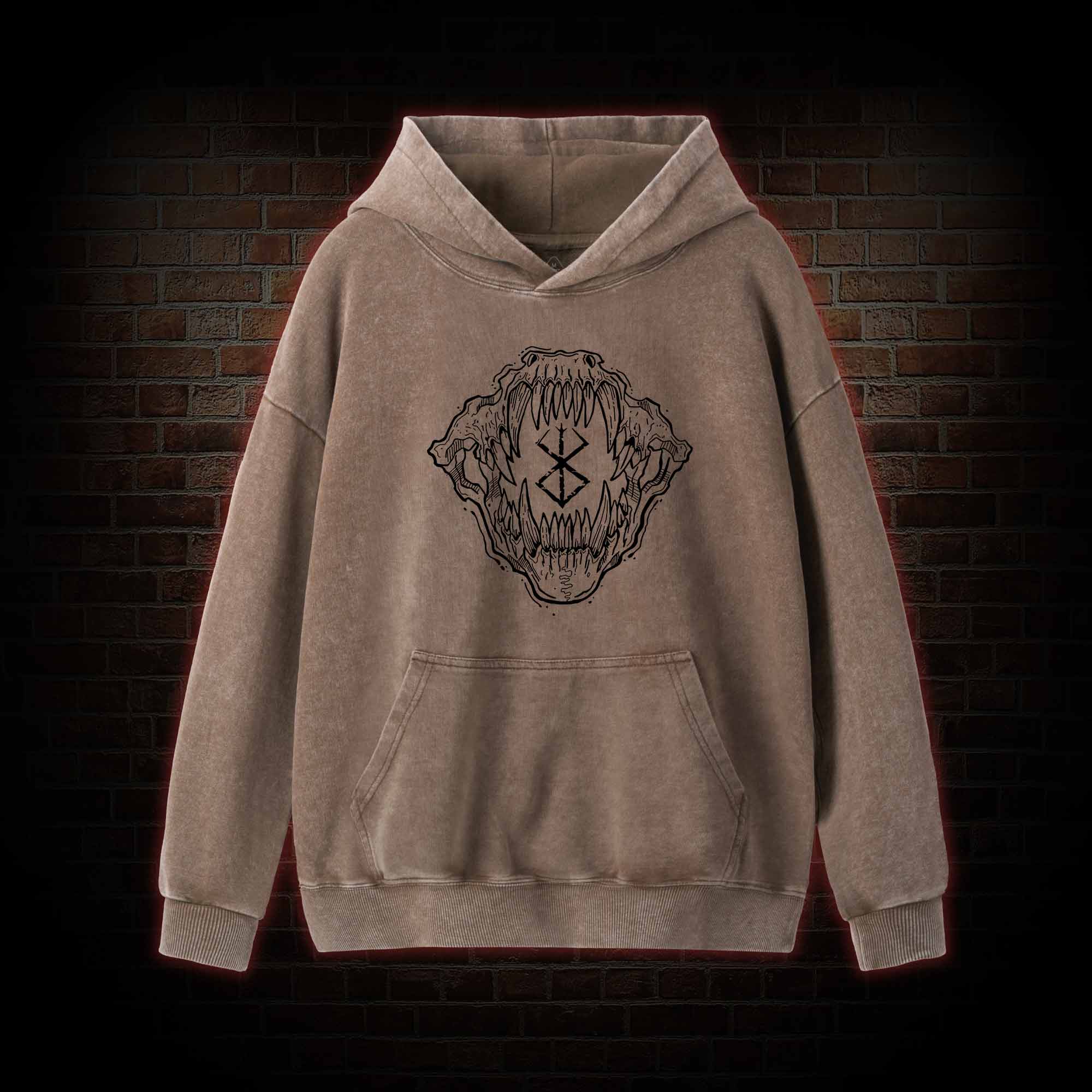Bloodthirsty Washed Hoodie