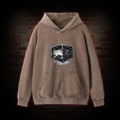 Schrodinger's Cat Washed Hoodie