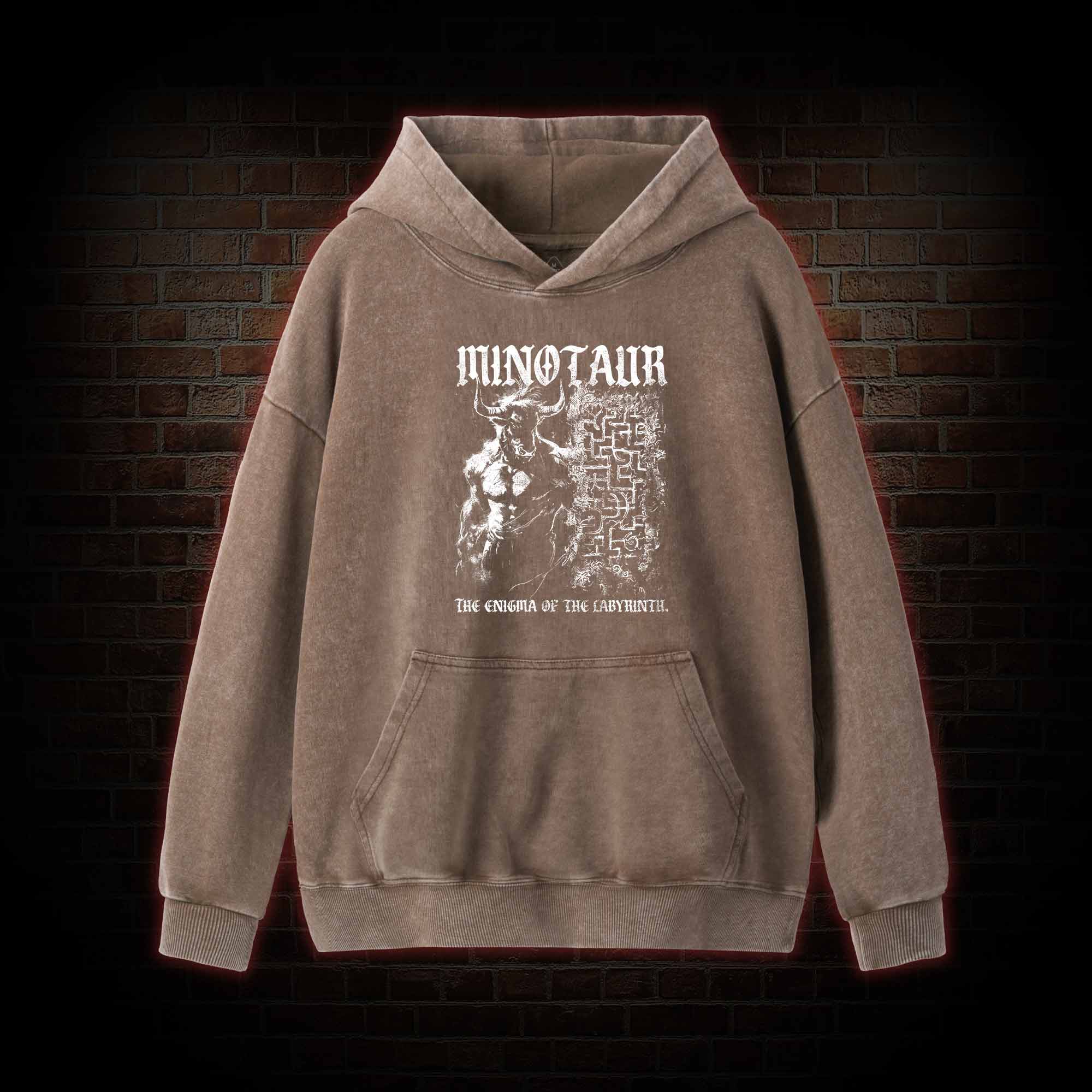 Minotaur Washed Hoodie