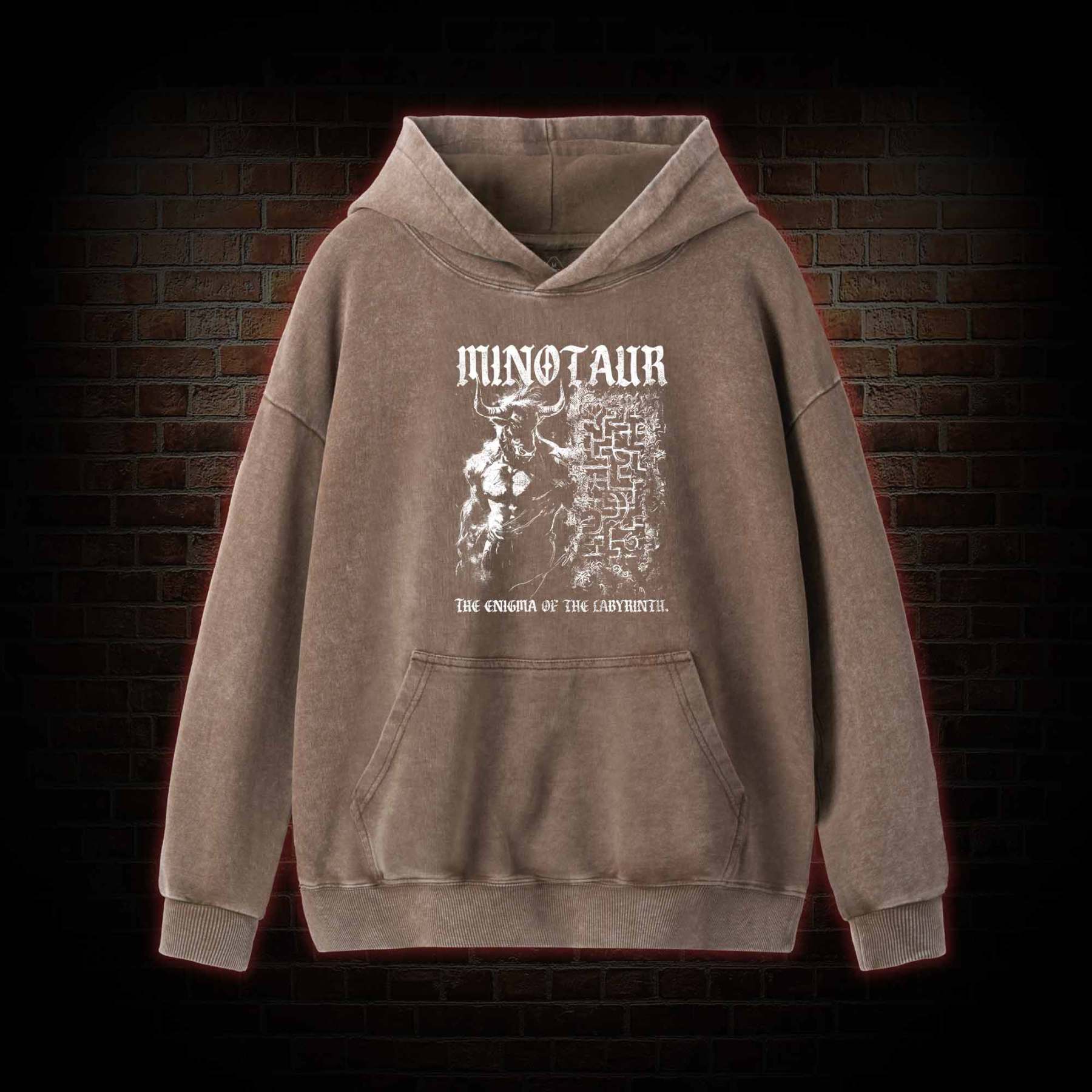 Minotaur Washed Hoodie