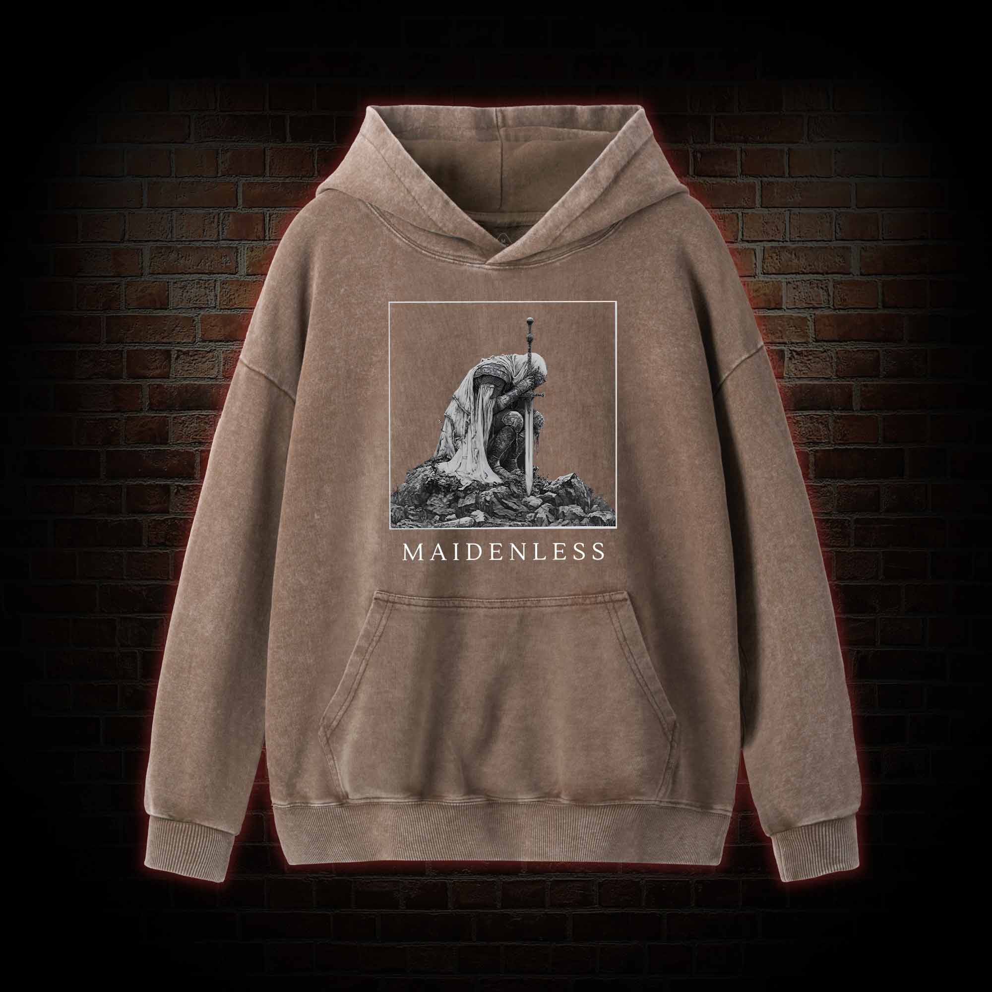 Maidenless Washed Hoodie