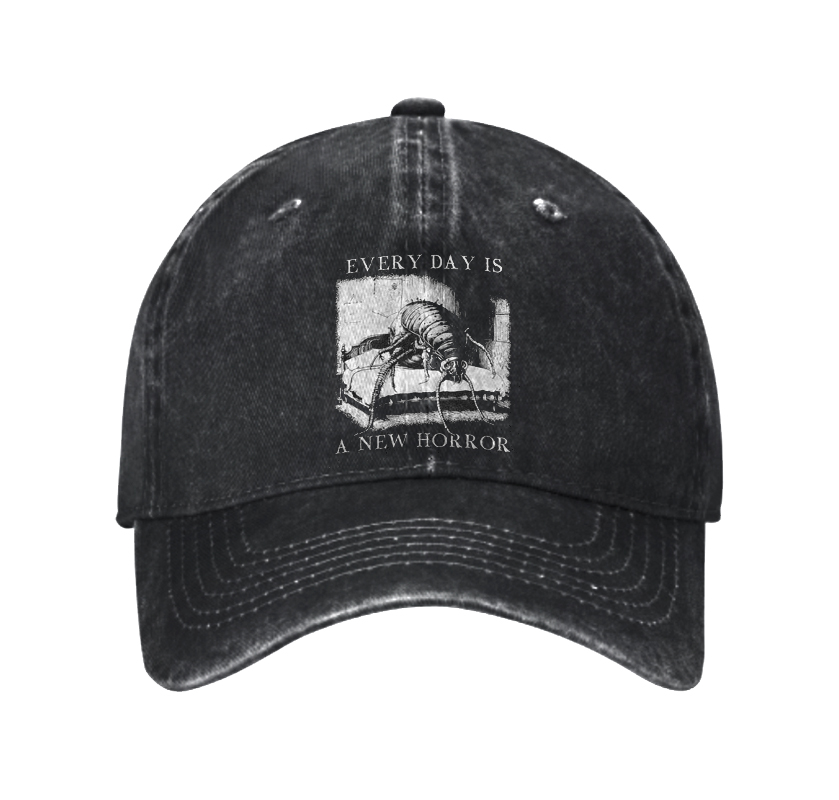 Every Day Is A New Horror Washed Vintage Baseball Cap