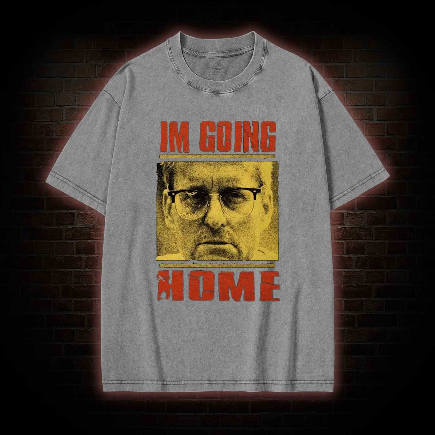 I'm Going Home Washed T-shirt