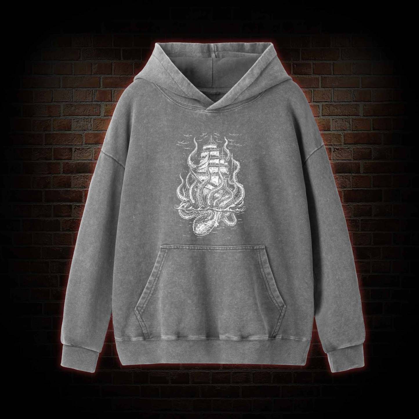 Cthulhu Mythos Washed Hoodie