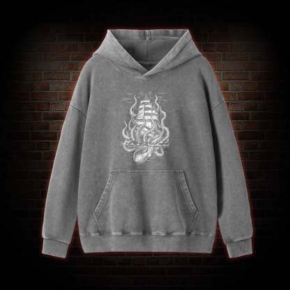 Cthulhu Mythos Washed Hoodie