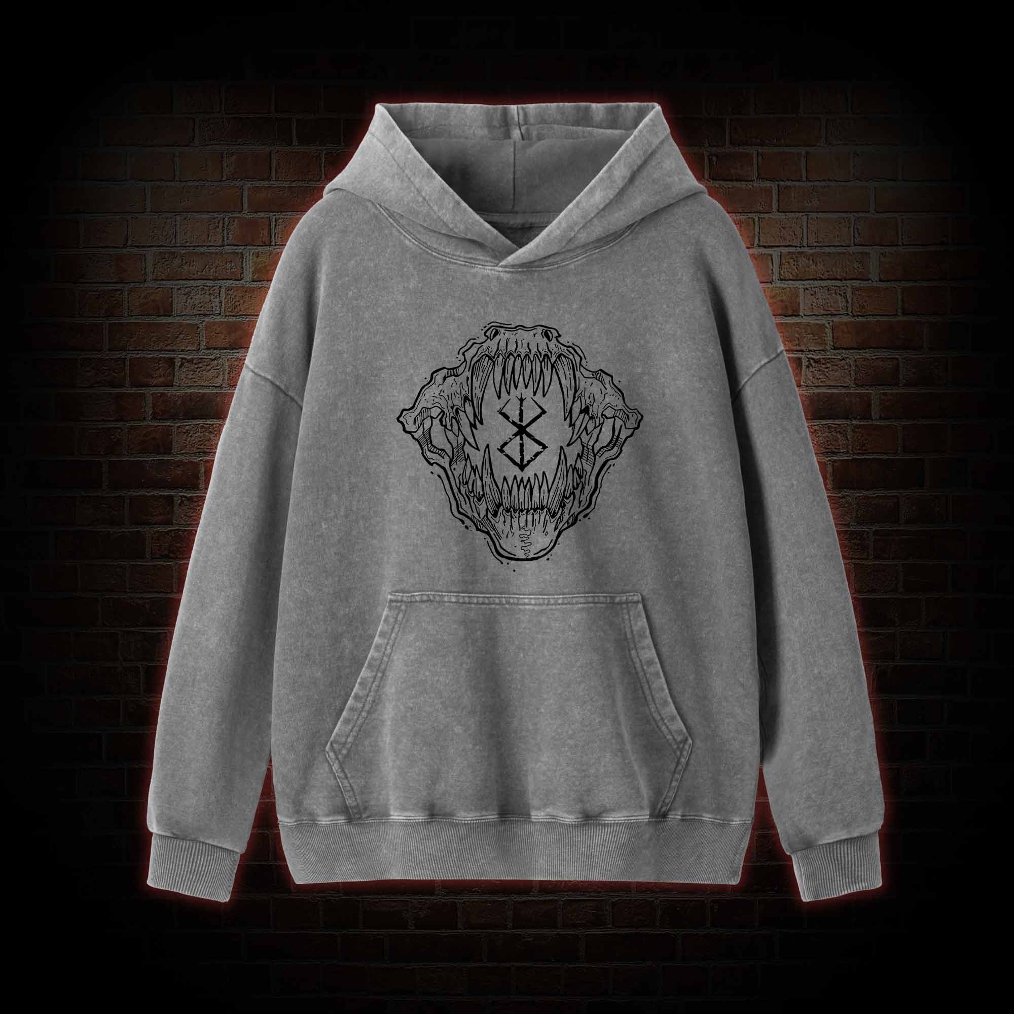 Bloodthirsty Washed Hoodie