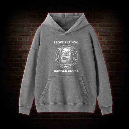 Evil Reader Washed Hoodie