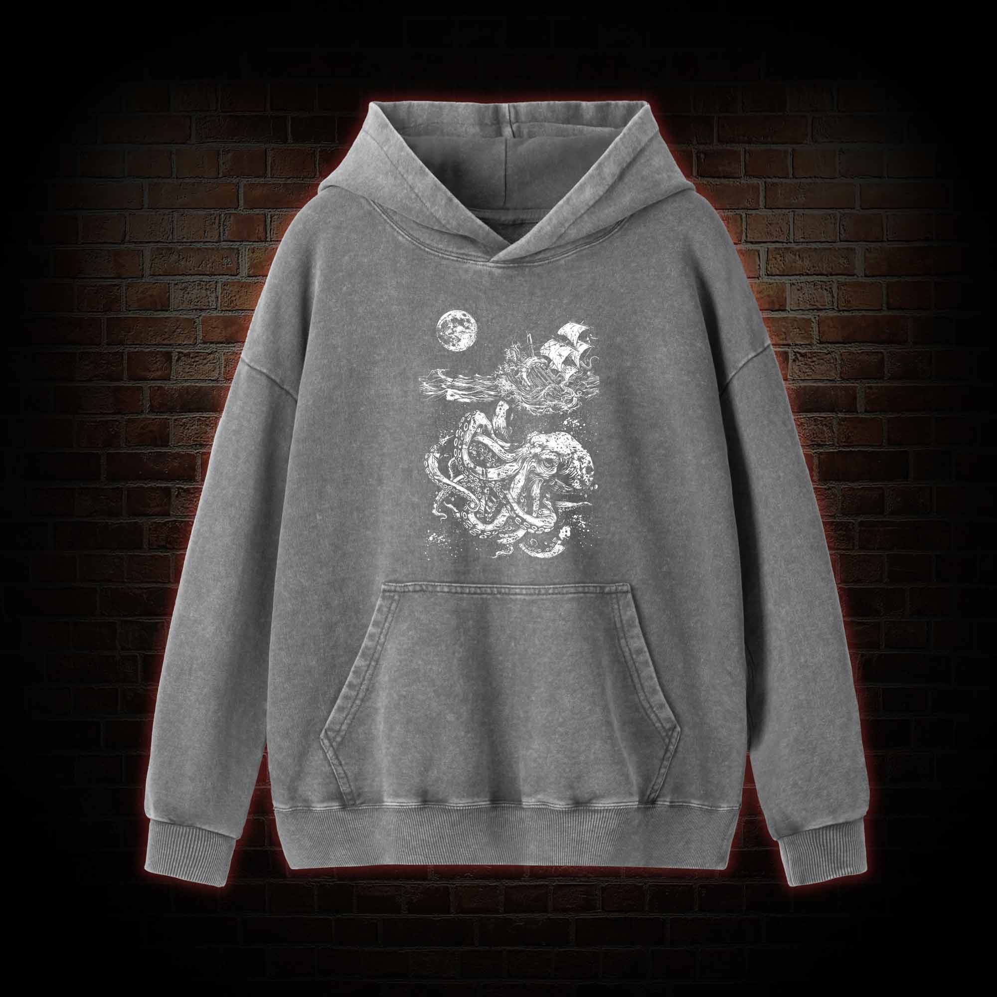 Moletom Washed Hoodie