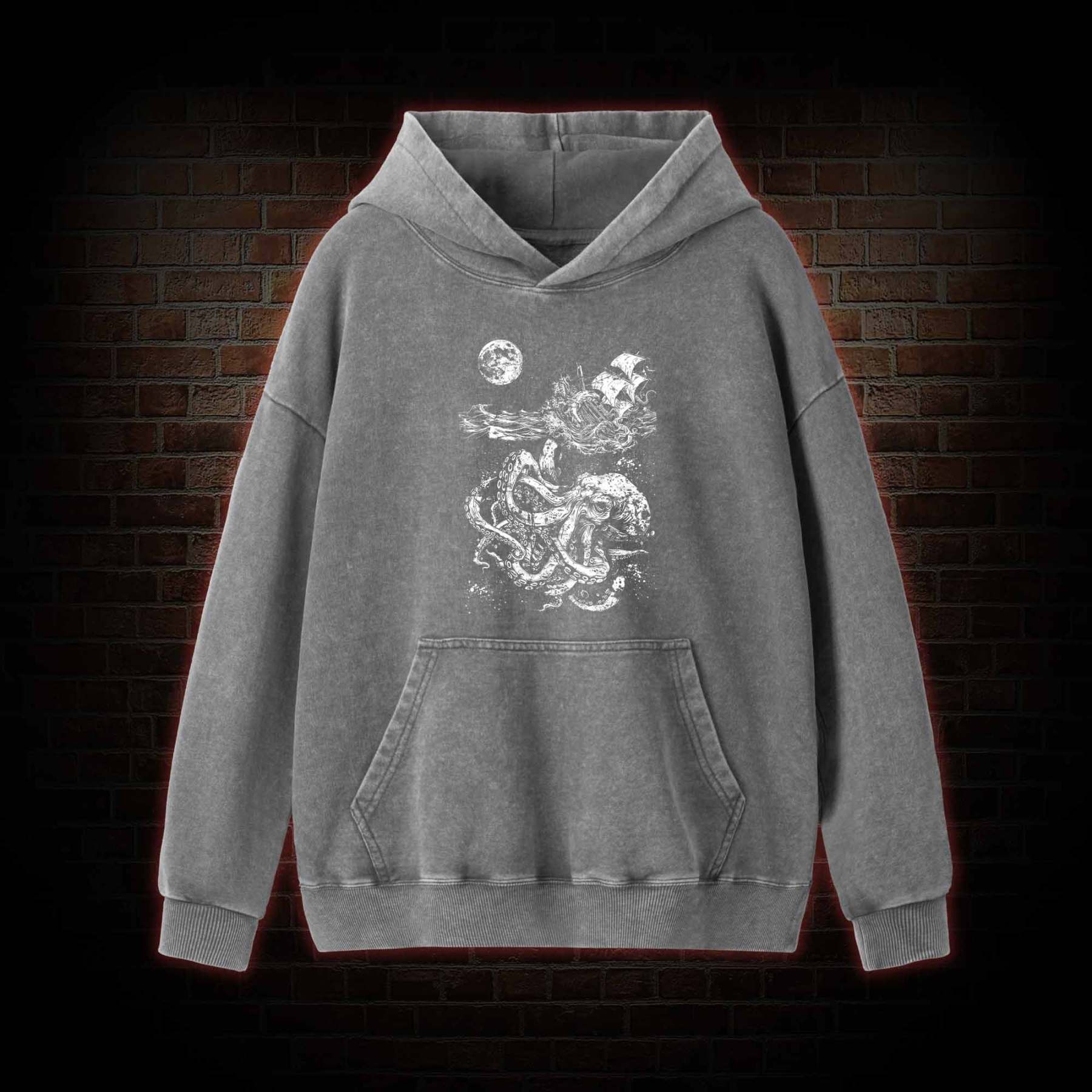 Moletom Washed Hoodie