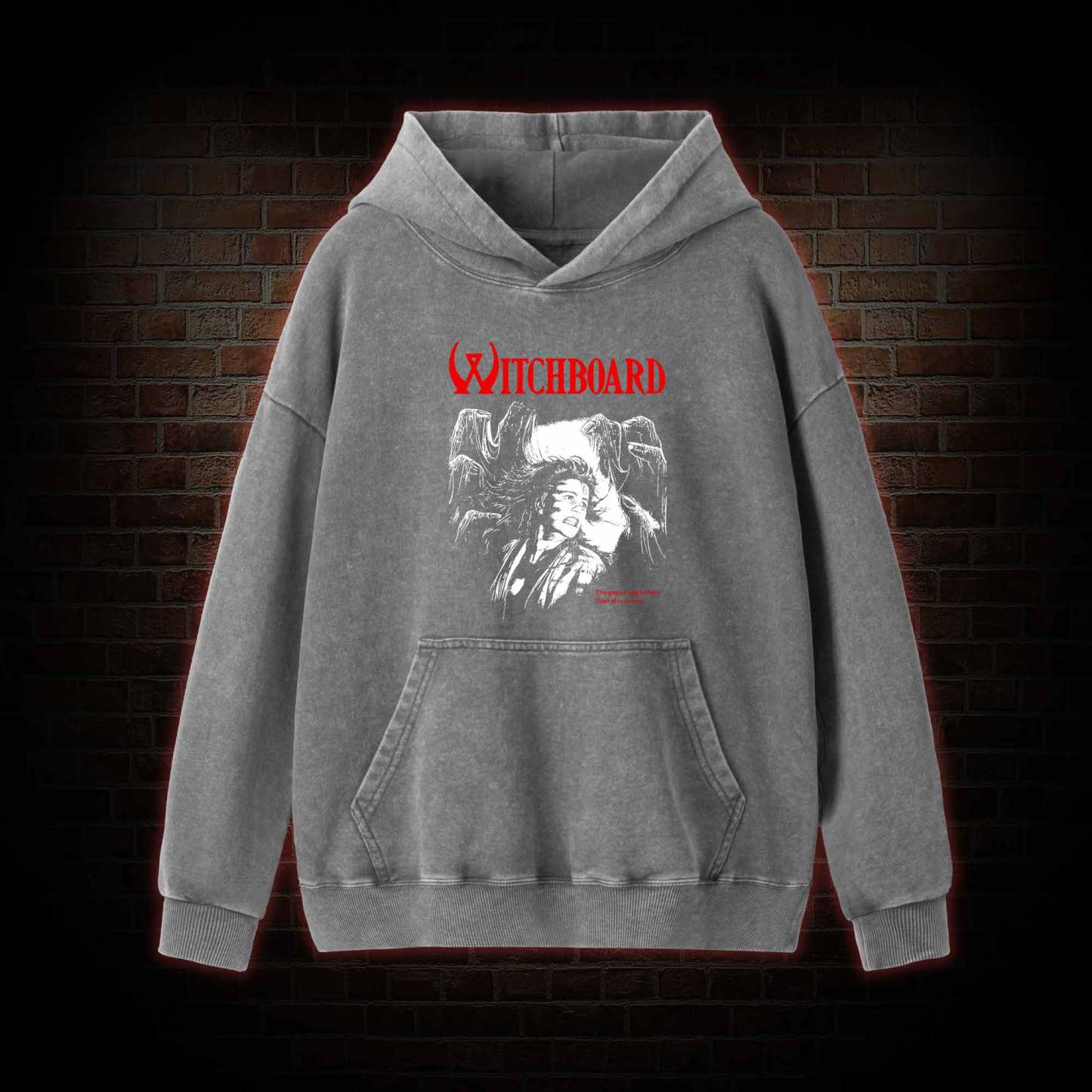 Witch Board Washed Hoodie