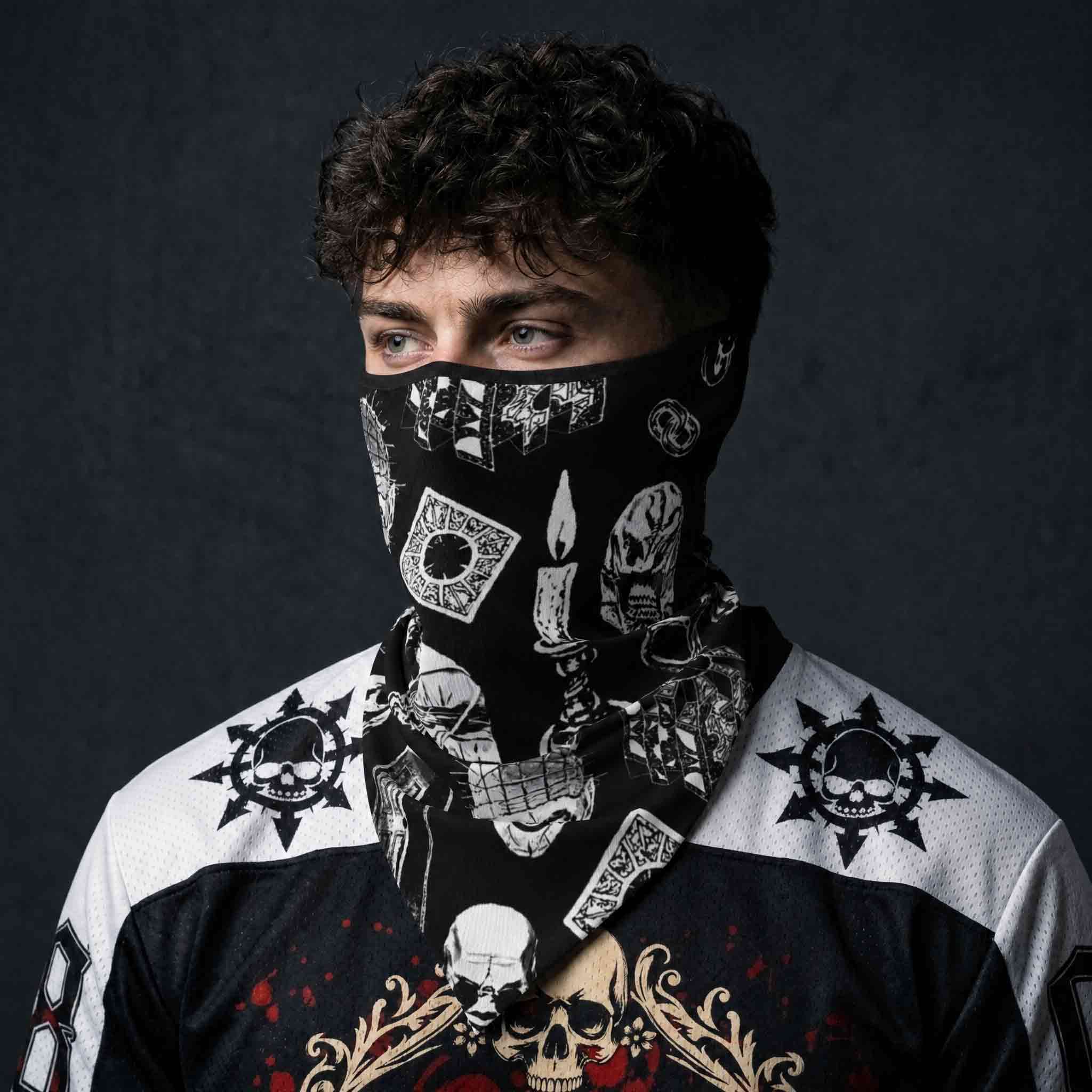 It's A Waste of Good Suffering  Mesh Face Shield
