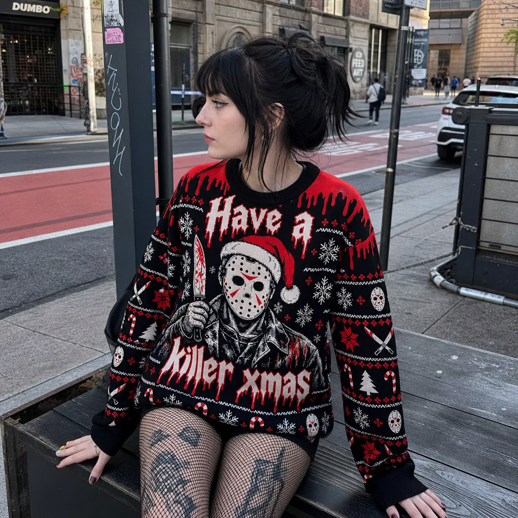 Killer Christmas Ugly Sweatshirts