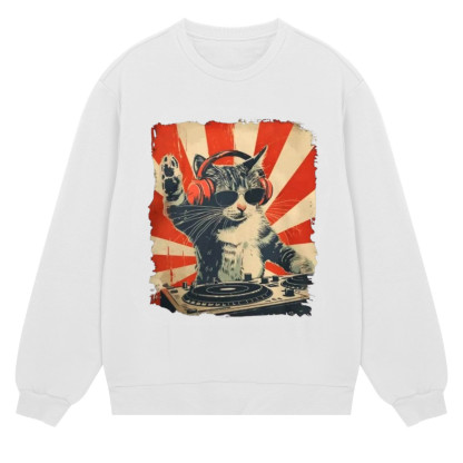 Dj Cat Sweatshirt