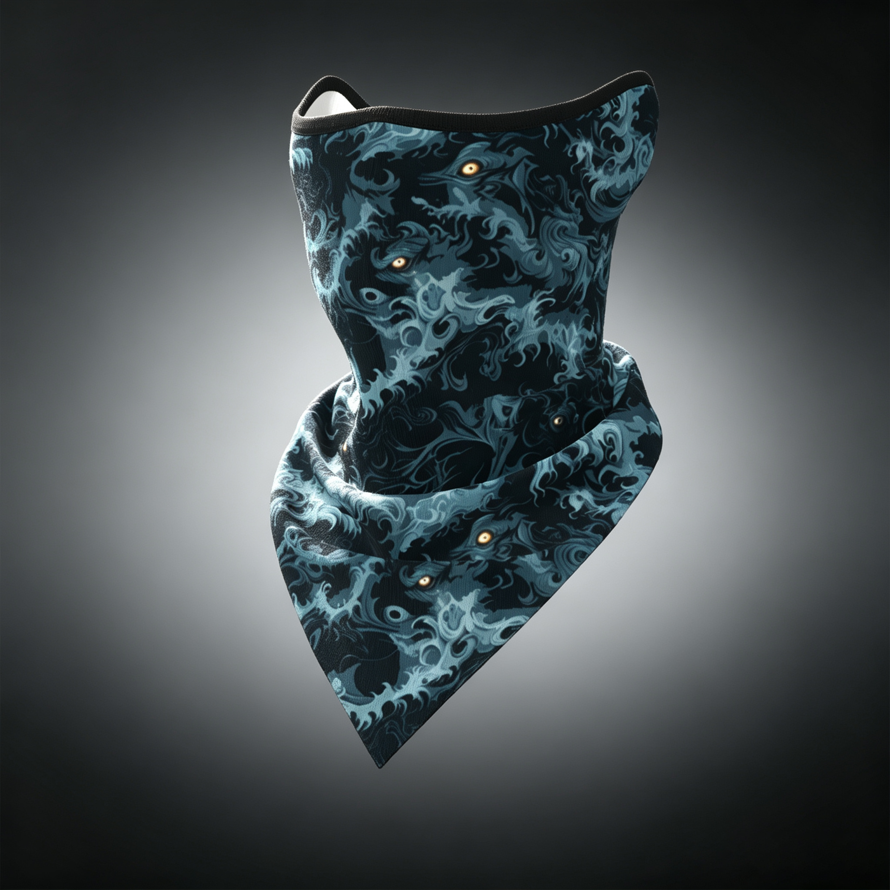 Wave Wide Mesh Face Shield