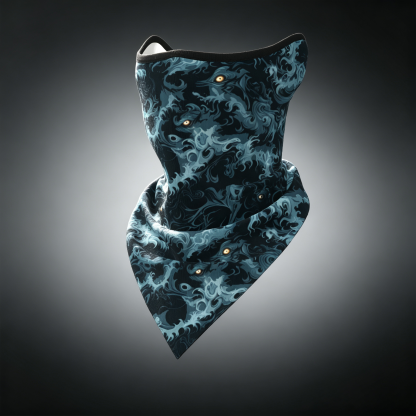 Wave Wide Mesh Face Shield