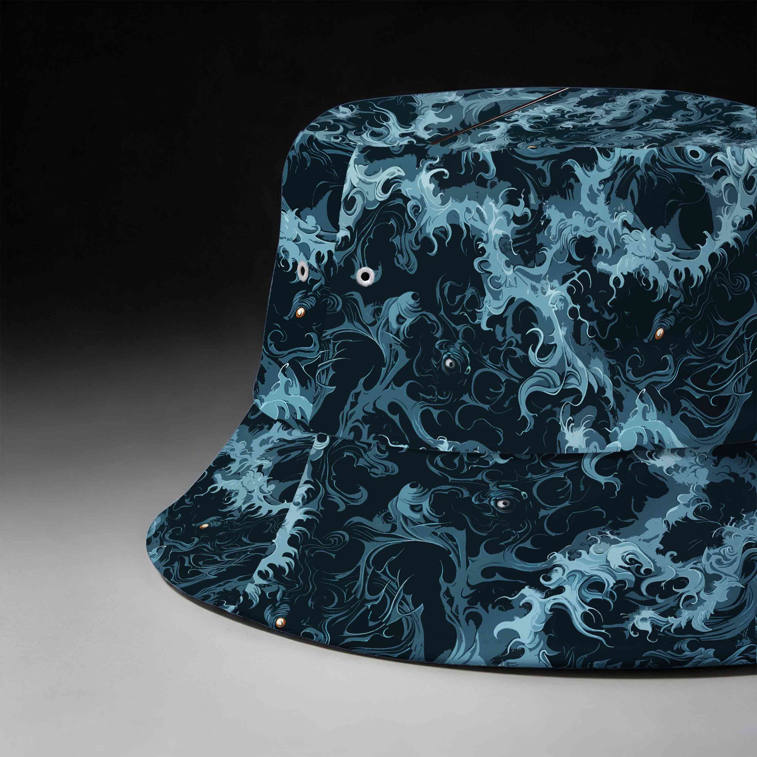Wave-Wide Bucket Hat