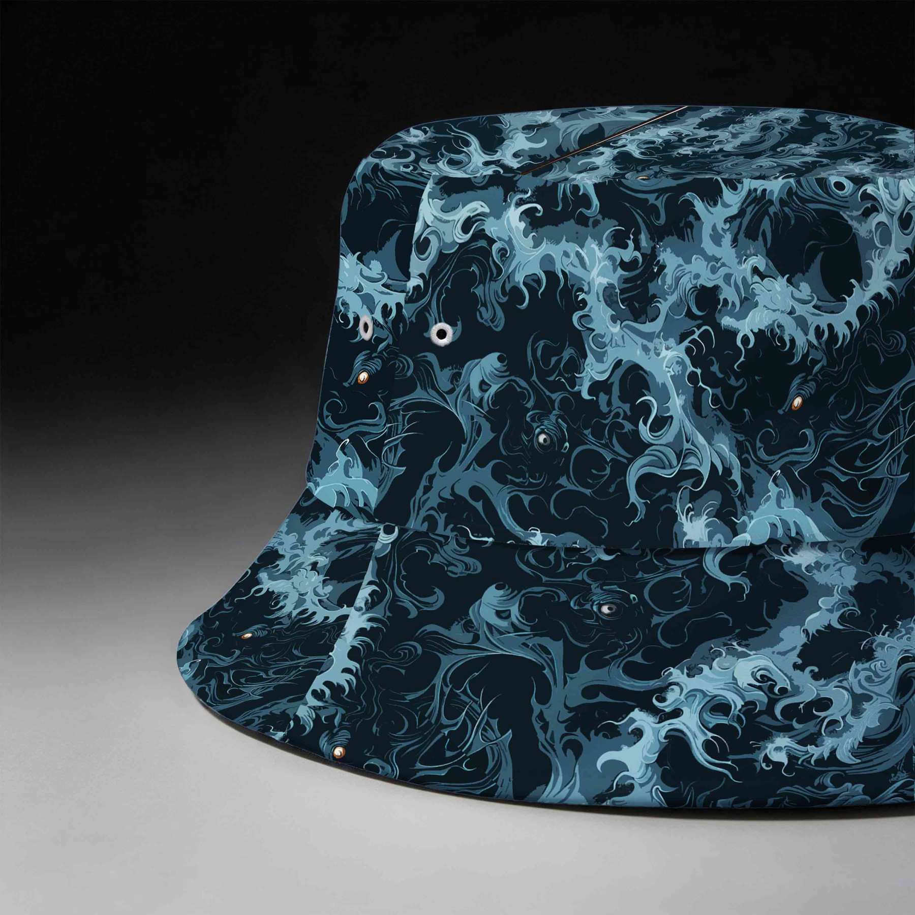 Wave-Wide Bucket Hat