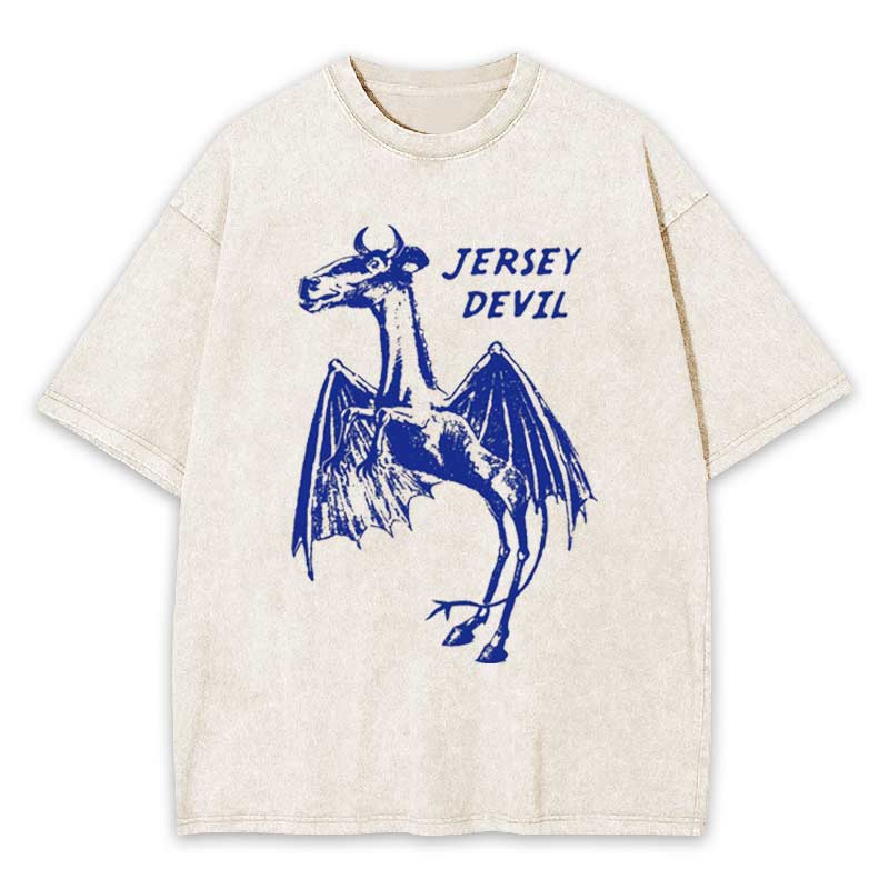 Jerset Devil Washed T-shirt