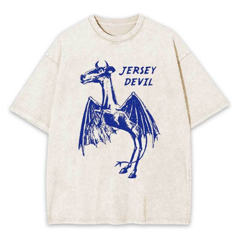 Jerset Devil Washed T-shirt
