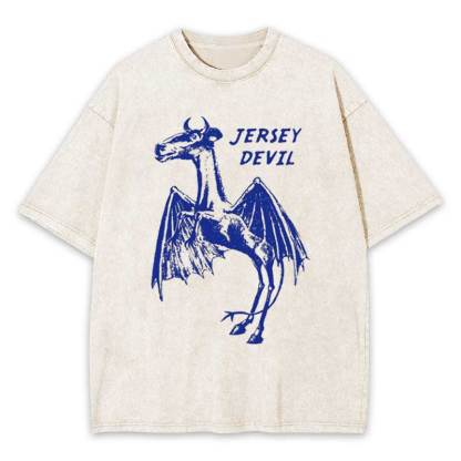 Jerset Devil Washed T-shirt