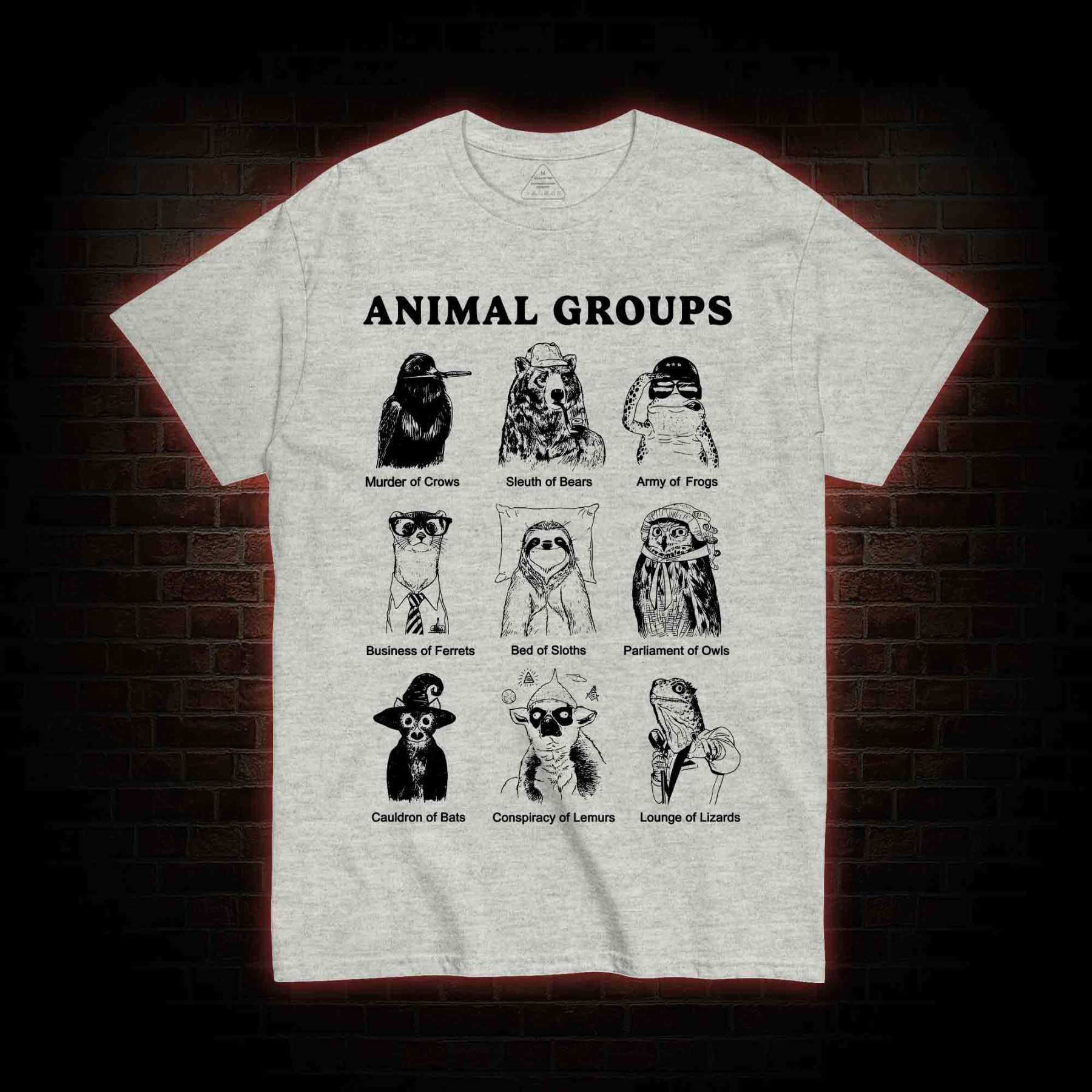 Animal Groups T-shirt