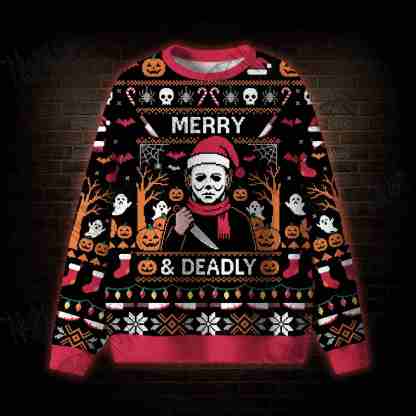 Merry and Deadly Ugly Sweatshirts