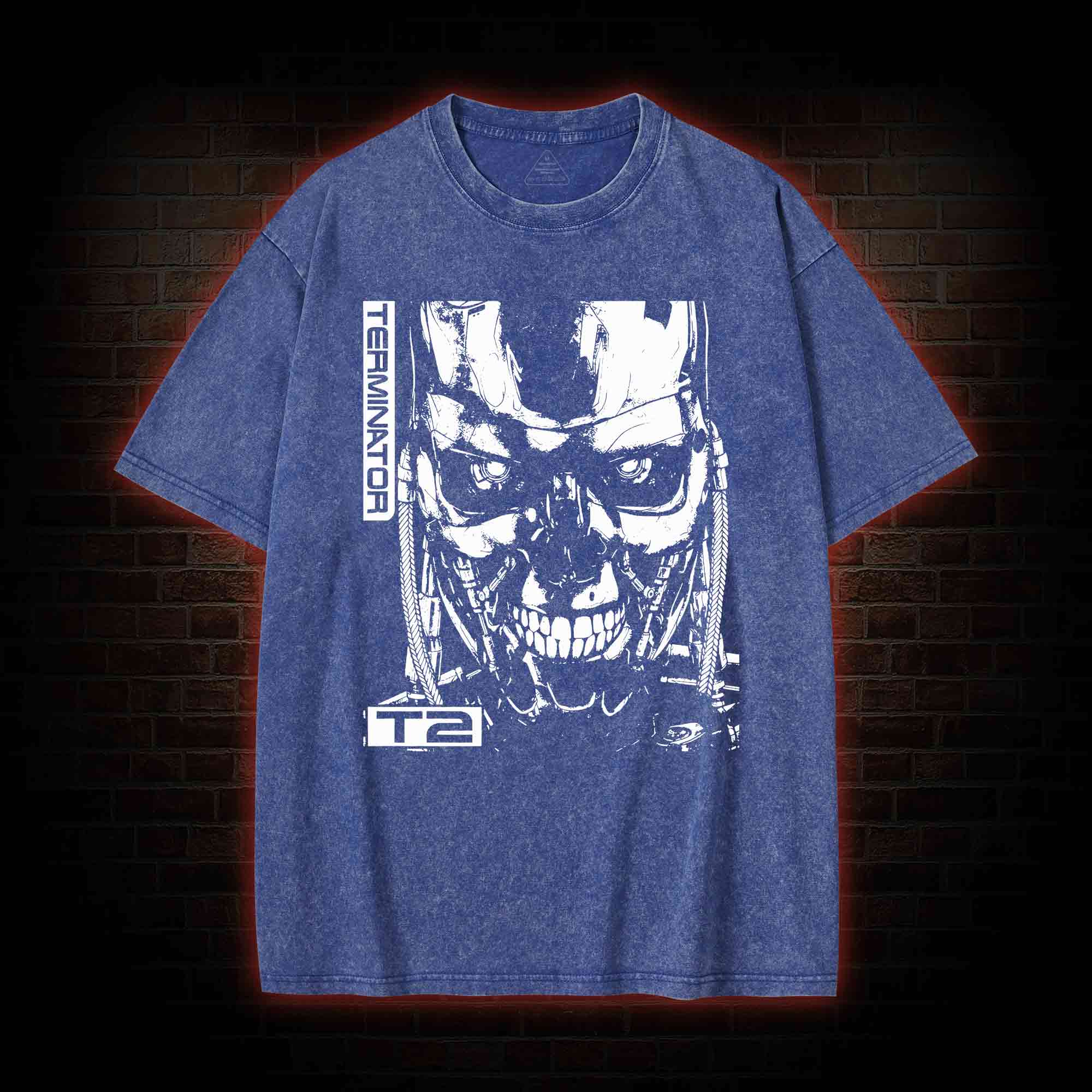 Terminator T2 Film Washed T-shirt