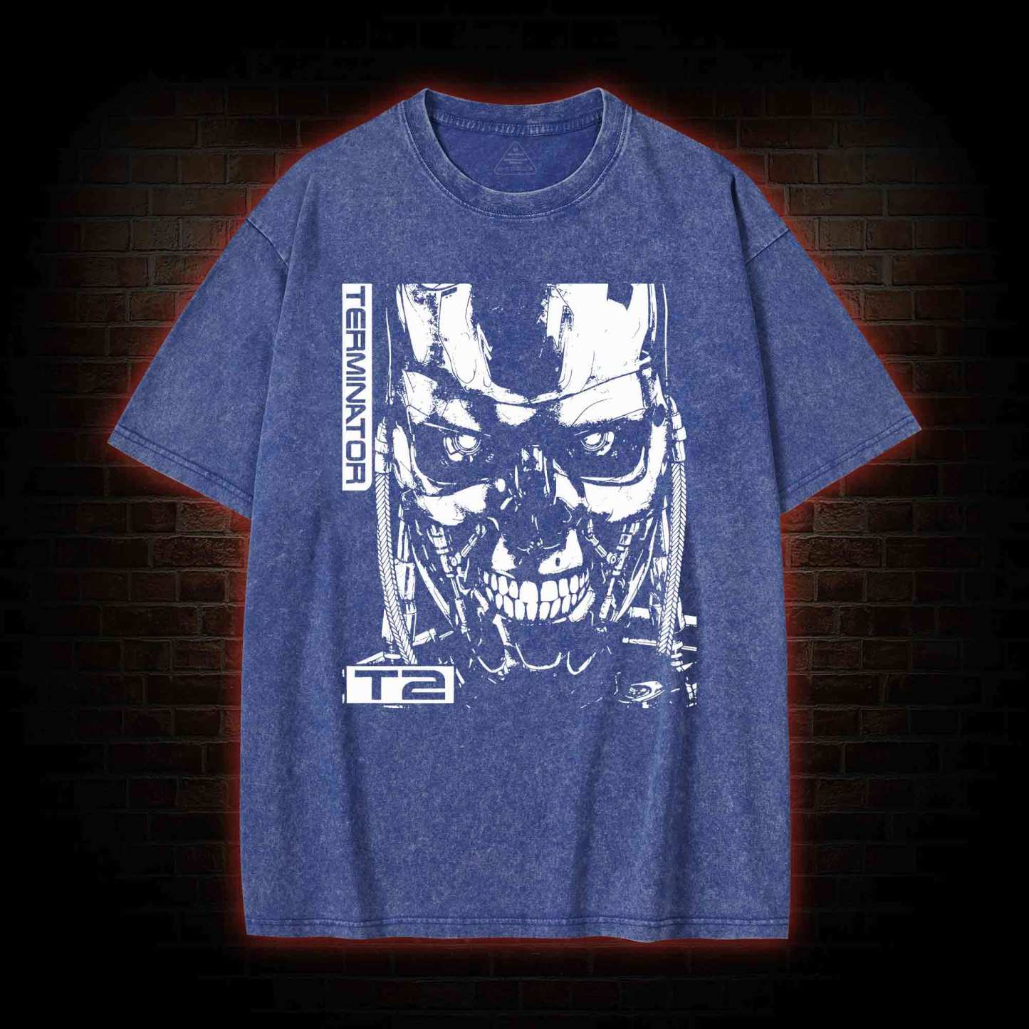Terminator T2 Film Washed T-shirt