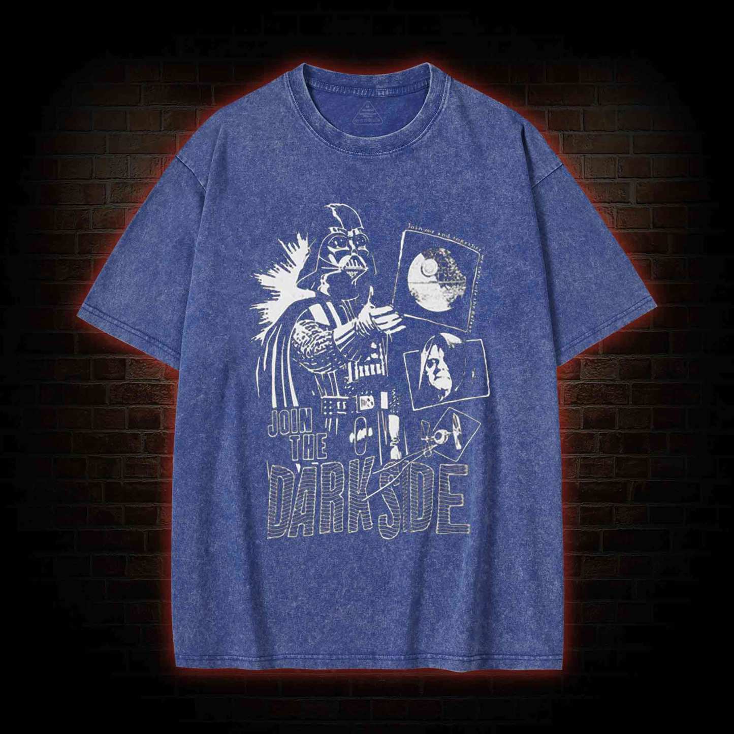 Join The Darkside Graphic Washed T-shirt