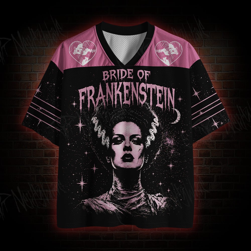 Bride of Frankenstein Mesh Jersey