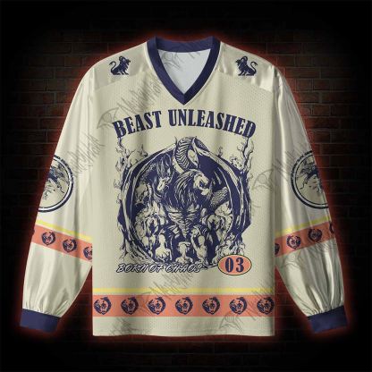 Born of Chaos V-Neck Long Sleeve Jersey