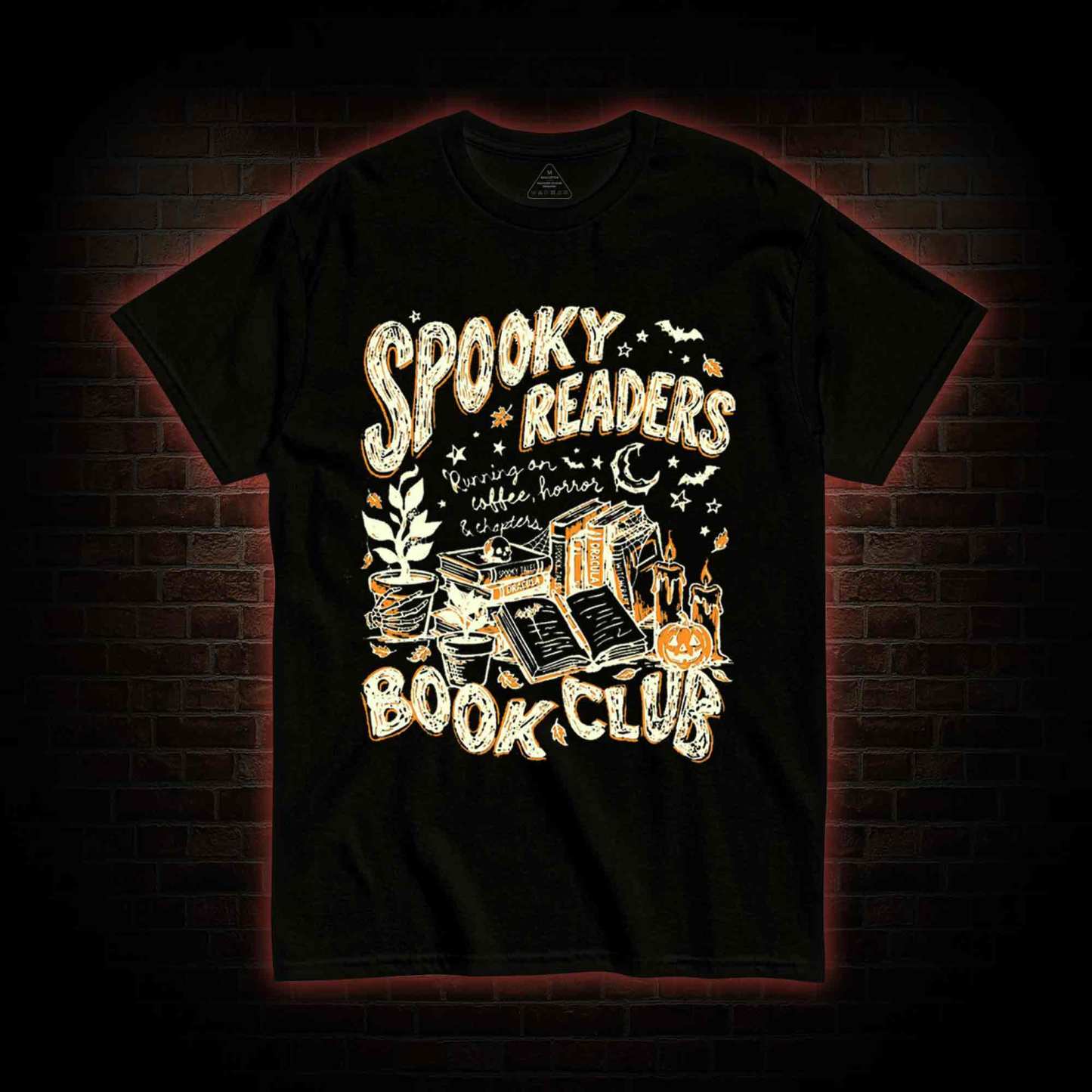 Spooky Readers Book Club Halloween T-shirt