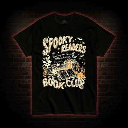 Spooky Readers Book Club Halloween T-shirt