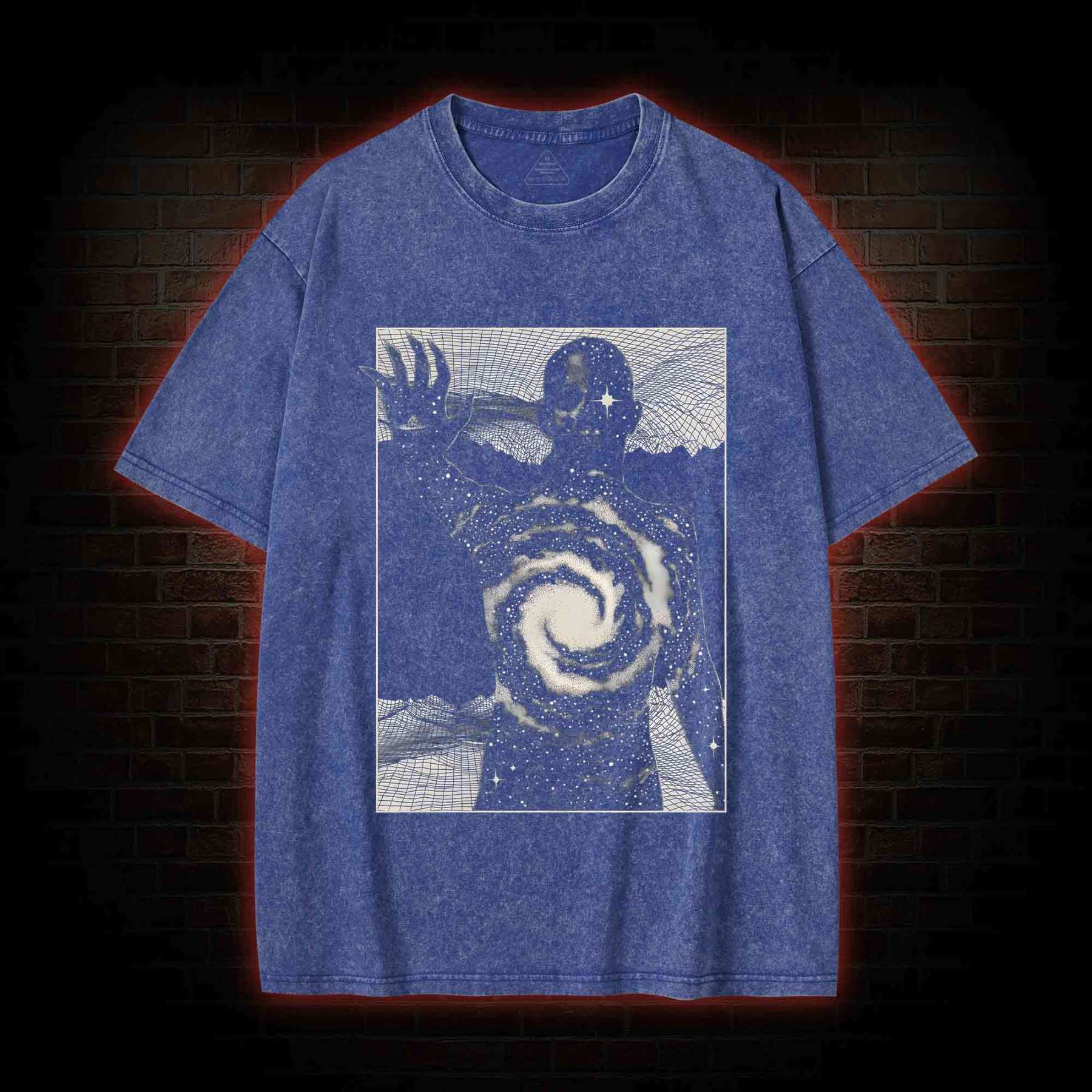 Cosmic Skeleton Washed T-shirt