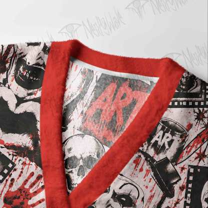 The Clown Retro Cardigan Sweater