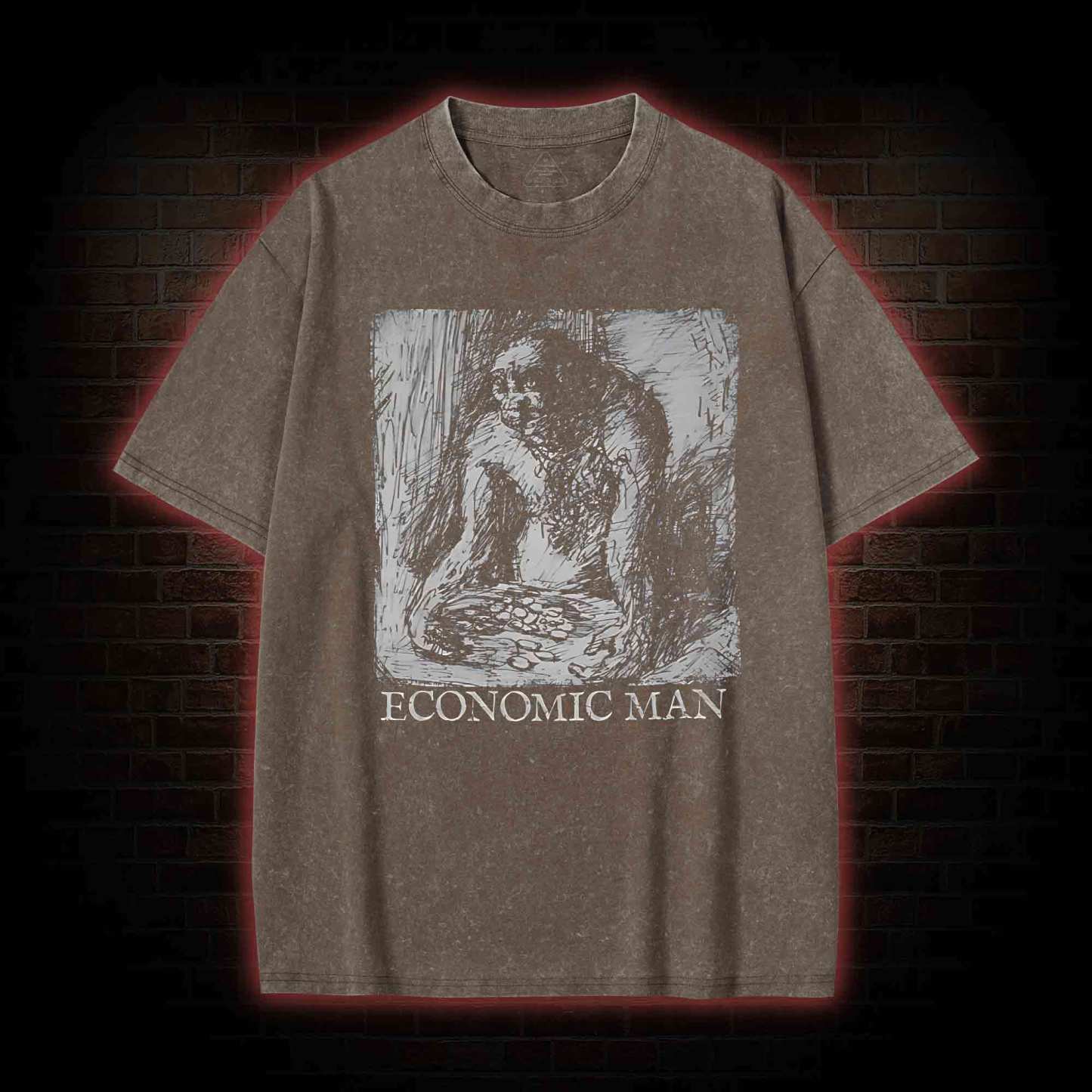 Economic Man Washed T-shirt