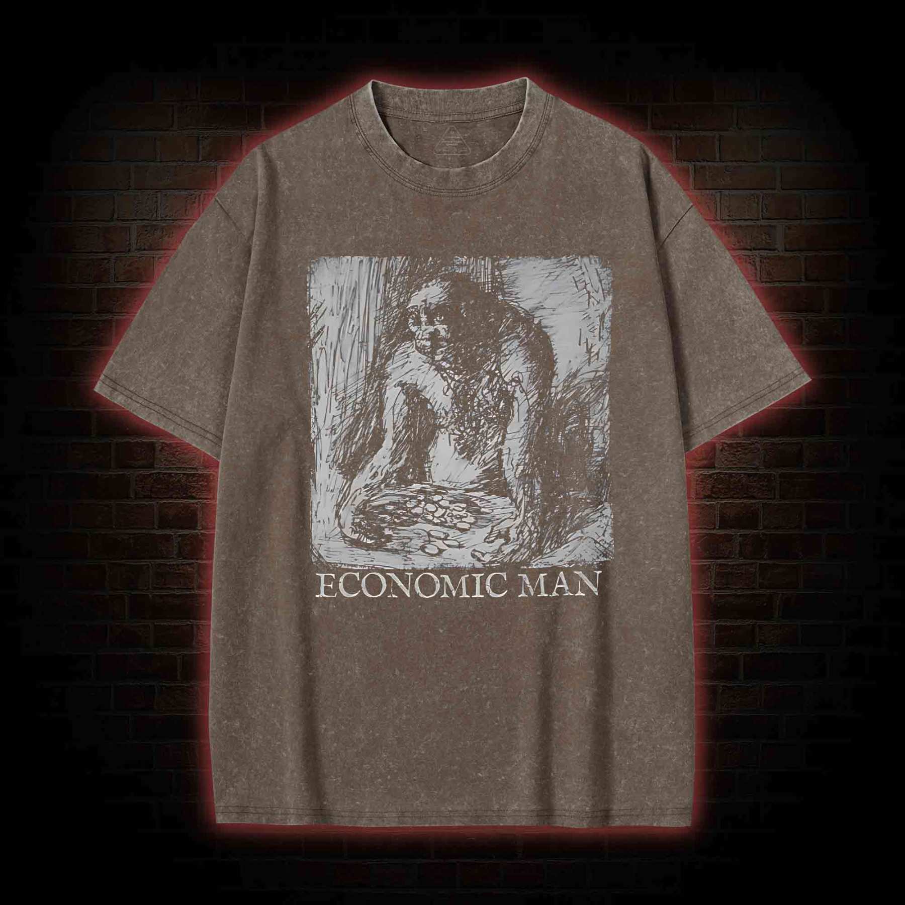 Economic Man Washed T-shirt