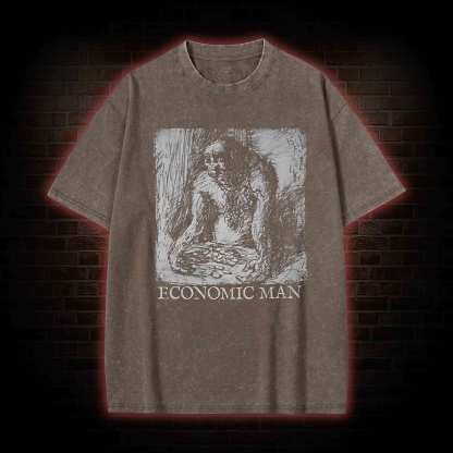 Economic Man Washed T-shirt