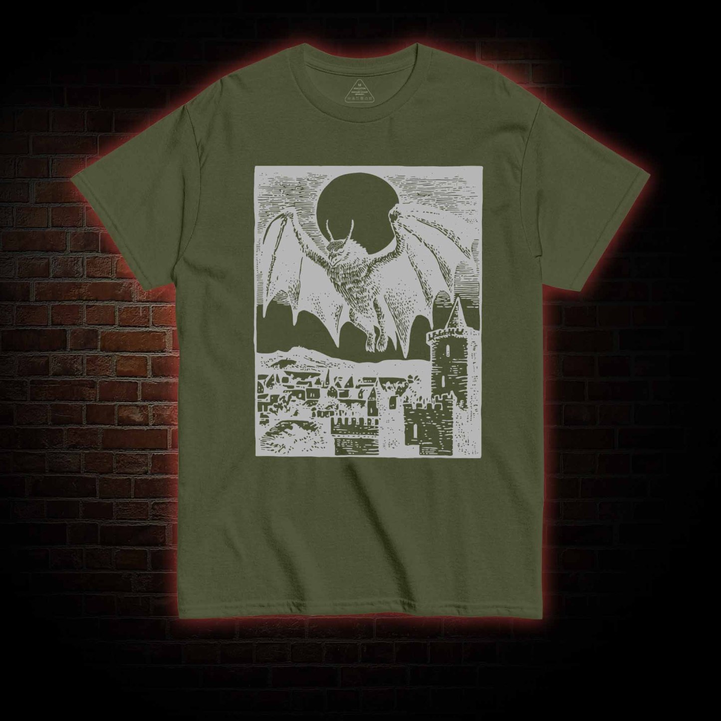 Vintage Mothman Monster T-shirt 