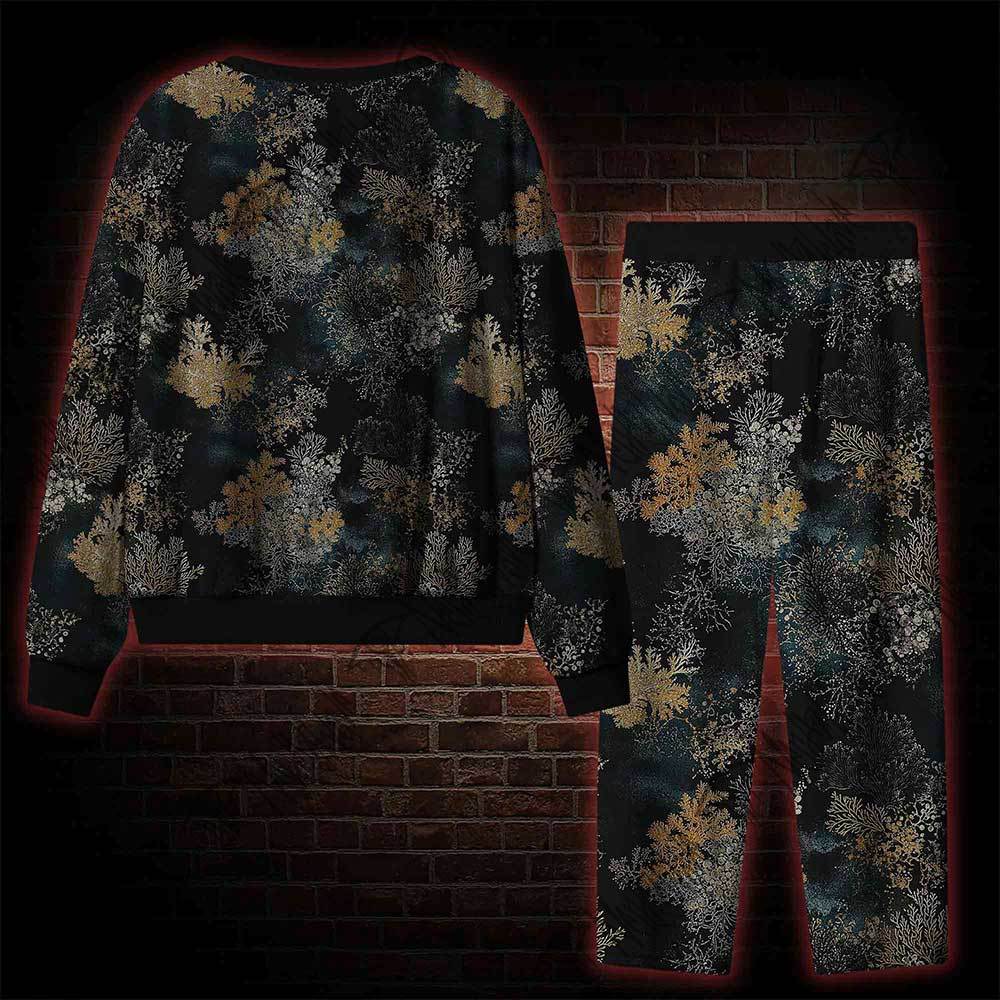 Overlooking the Dark Forest Cozy Pajama Sets