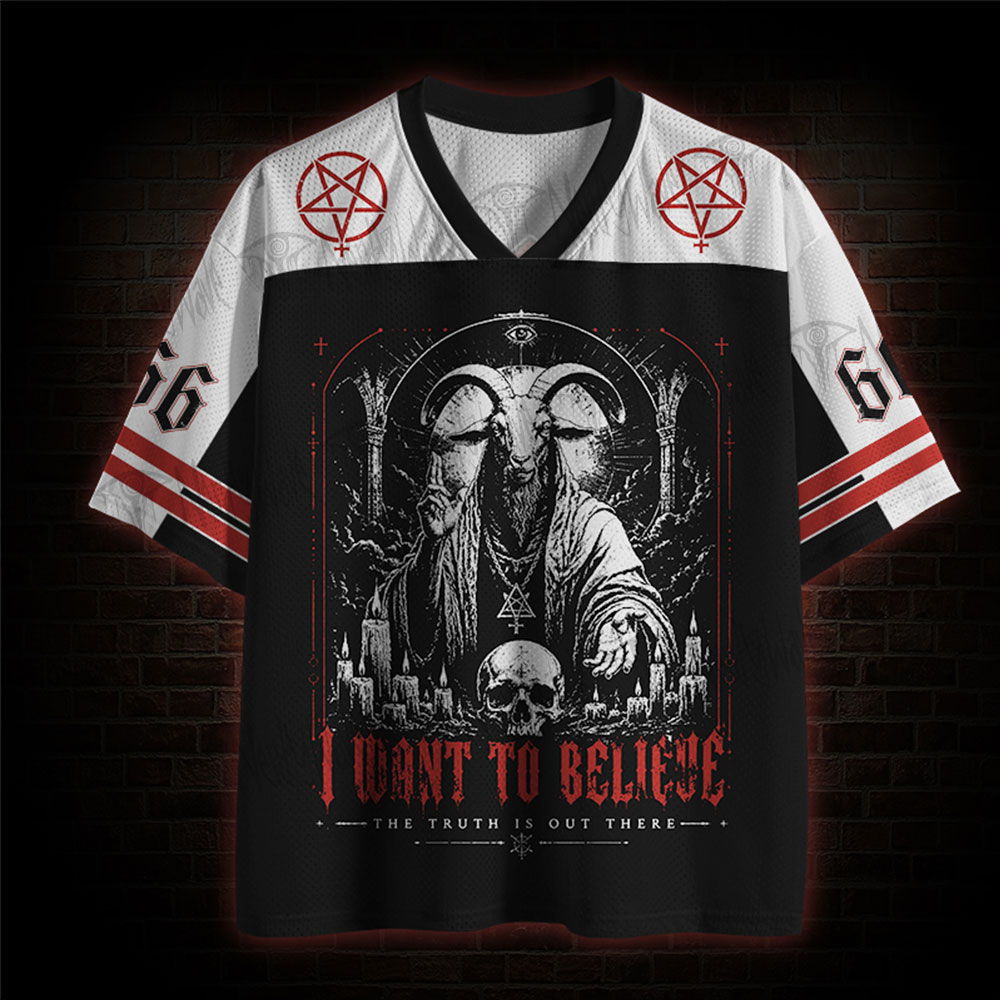 I Want to Believe Occult Mesh Jersey