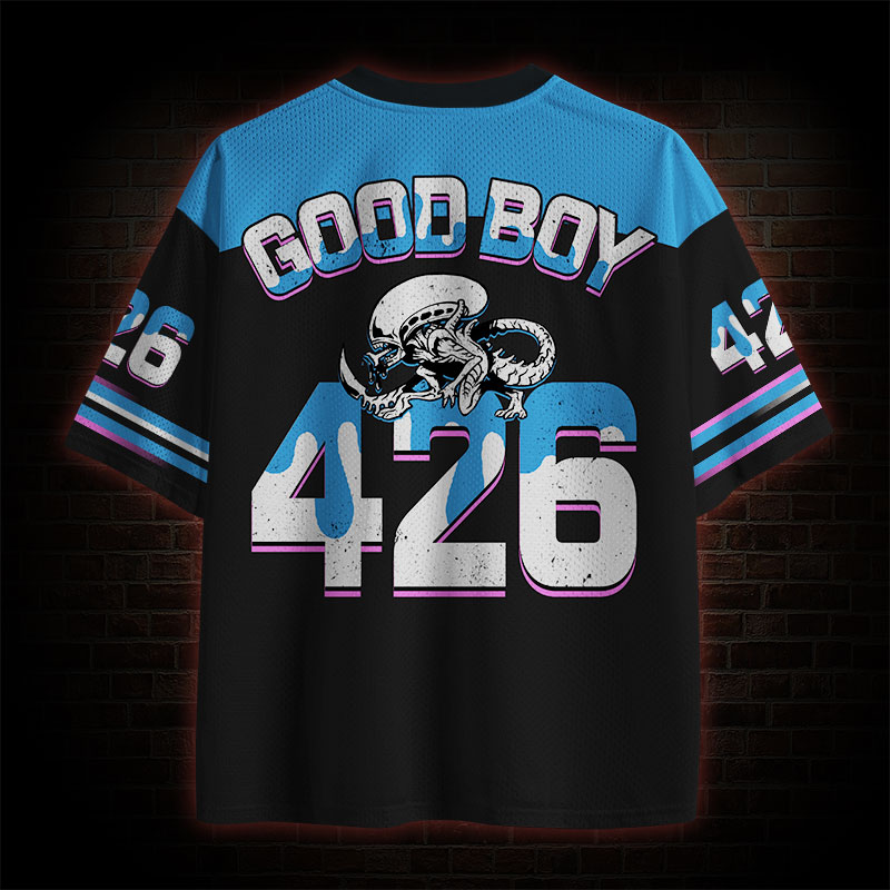 Can I Pet That Dawg? Mesh Jersey