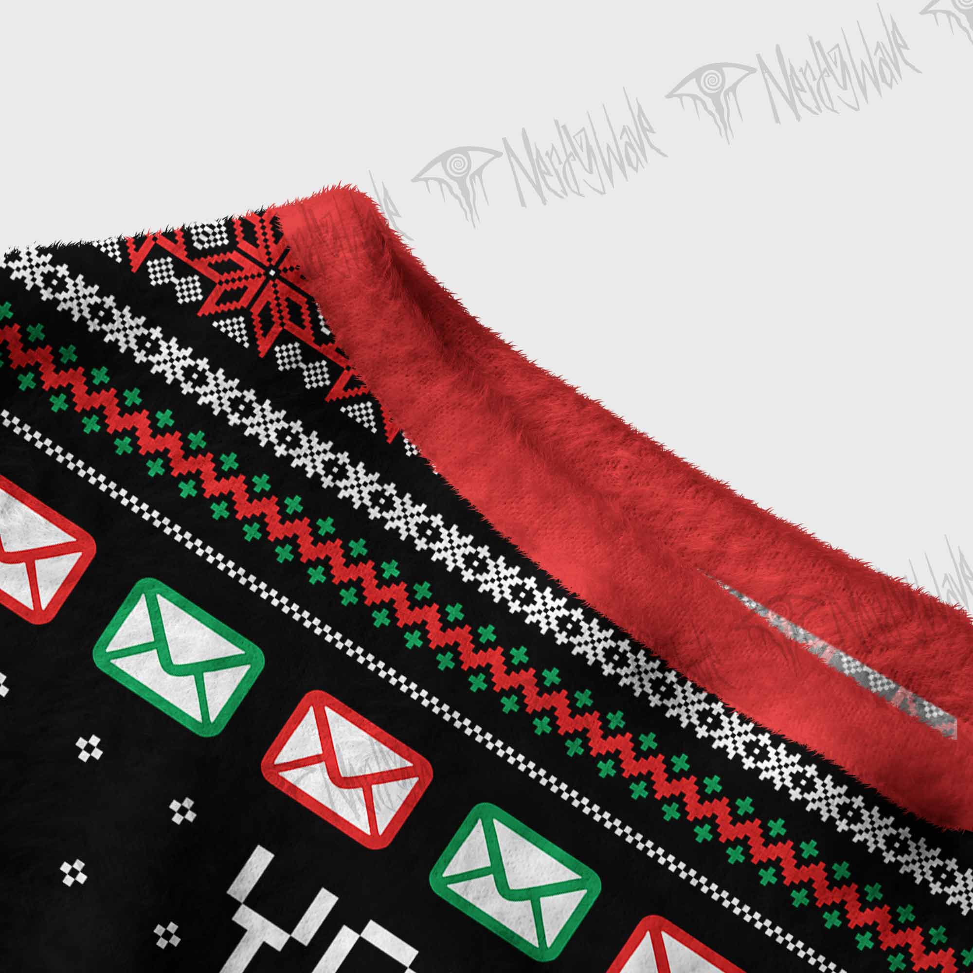 Your Email Did Not Find Me Well Off Shoulder Ugly Sweater