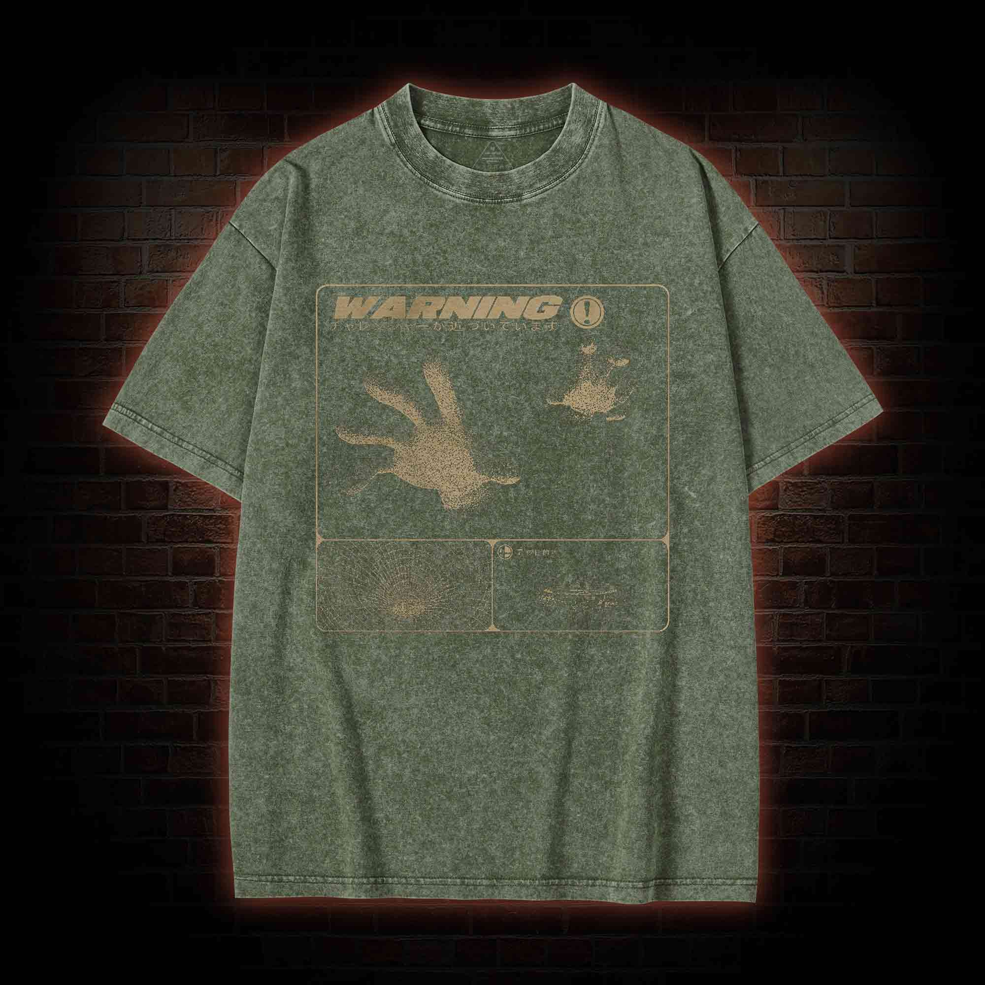 A New Foe Has Appeared Fighting Game Washed T-shirt